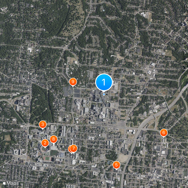 Cincinnati Children's Hospital Medical Center Map