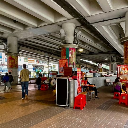 鵝頸橋打小人 Bowrington Bridge villain hitting