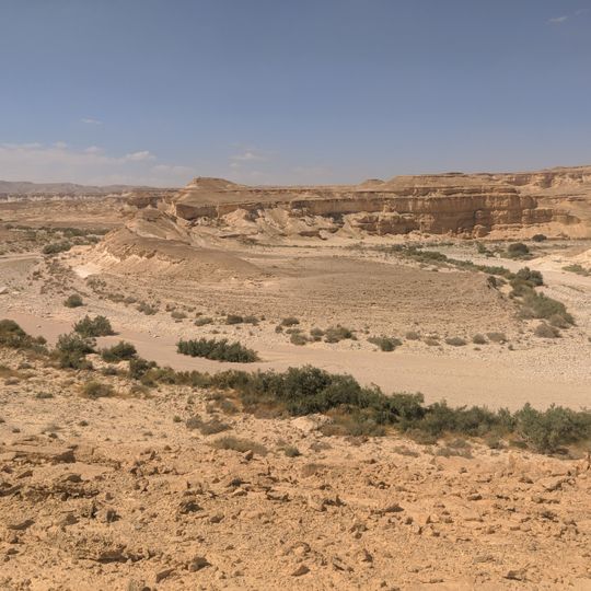 עיקול פרסה בנחל צין