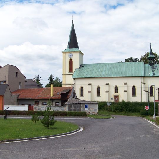 Holy Trinity Church in Horní Jelení
