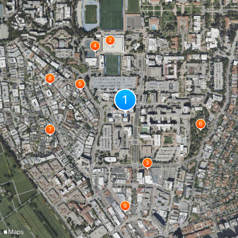 UCLA Ronald Reagan Medical Center Map