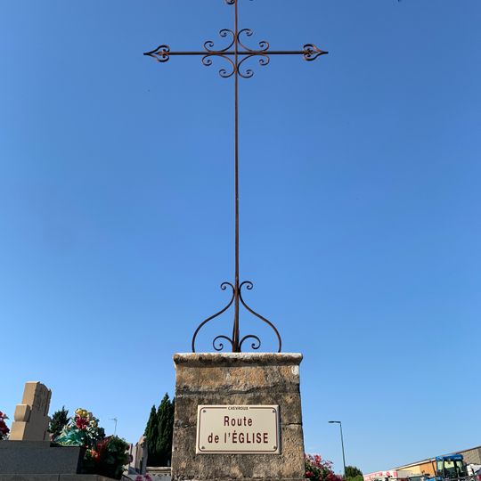 Cemetery cross of Chevroux