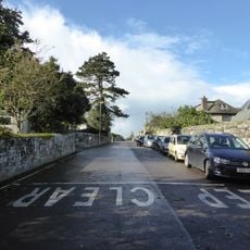 Boundary Wall Enclosing Grounds To Abbey House On South And West Sides With Gate Piers
