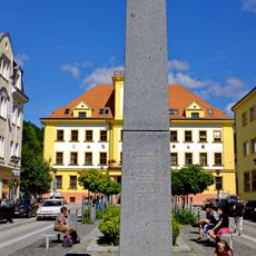 Pomník významných událostí na náměstí 28. října v Kraslicích
