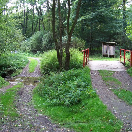 První most přes Šípský potok mezi Krakovcem a Jankovic mlýnem