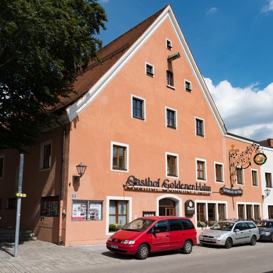 Goldener Hahn hotel ensemble