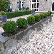Elsloo Castle: five hard stone watering troughs