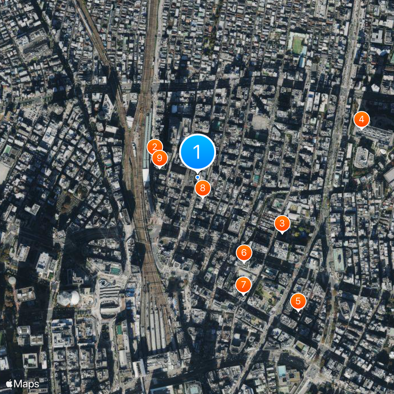 Shinjuku Koma Theater Mappa