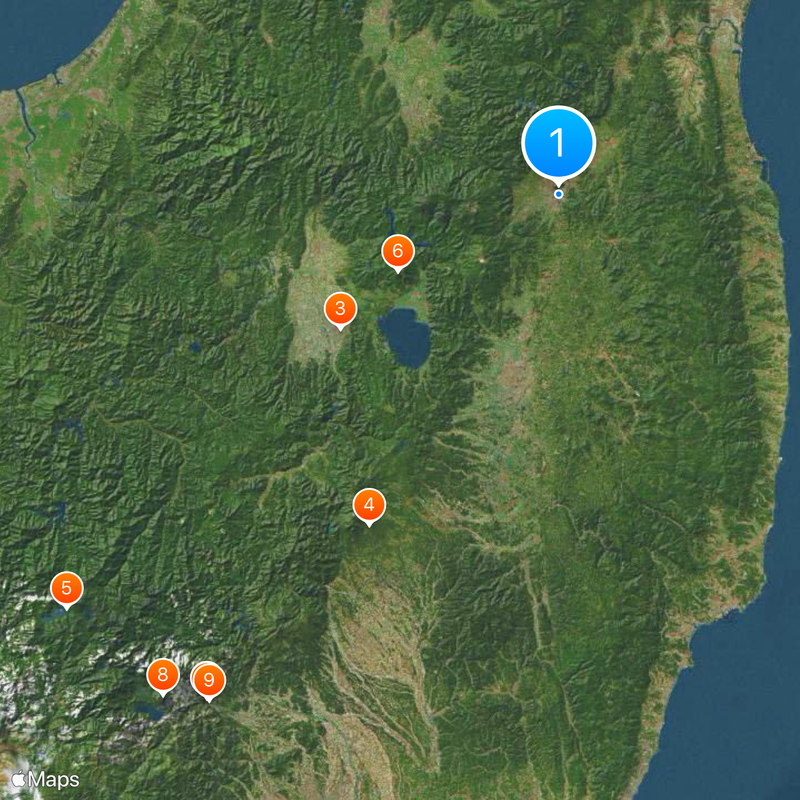 Fukushima Prefecture Map