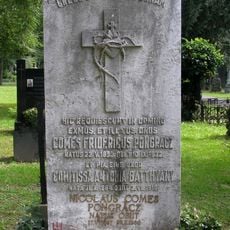 Ondrejský cintorín, náhrobok