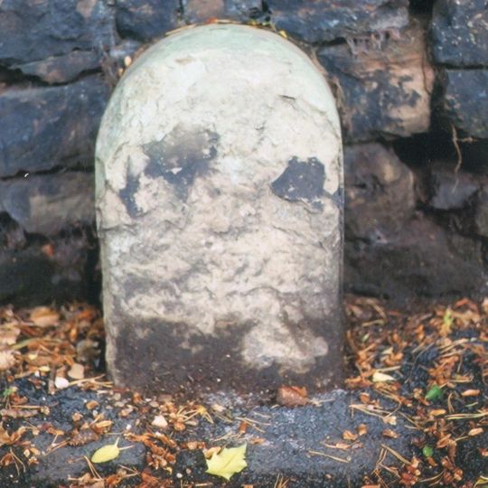 Milestone, NW of King's Head, Gurnett