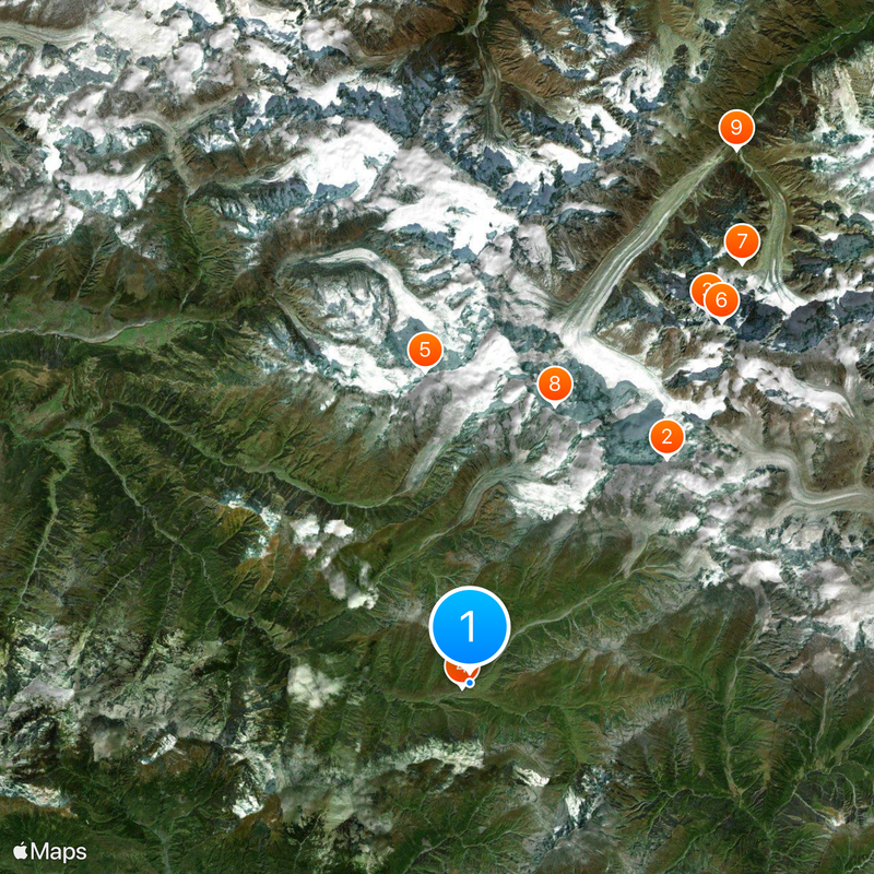 Ushguli Map