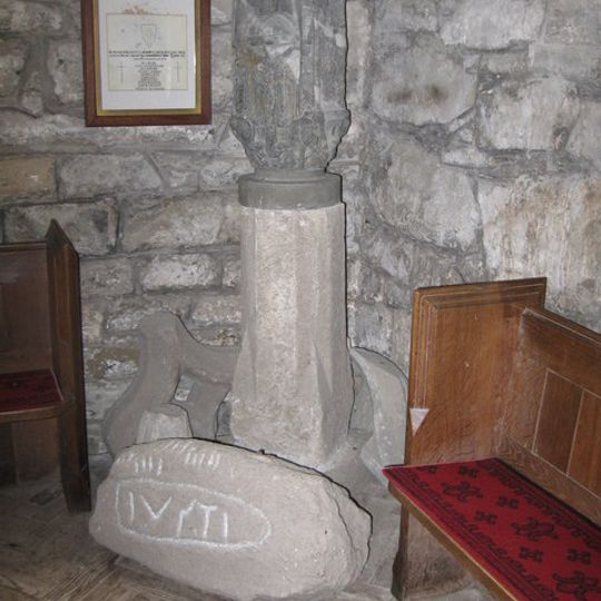 Chapel Amble Cross in St Kew churchyard