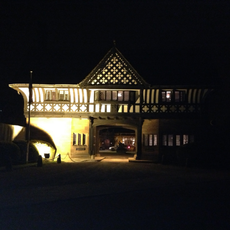 Gatehouse To Thornton Manor And Attached Courtyard Walls