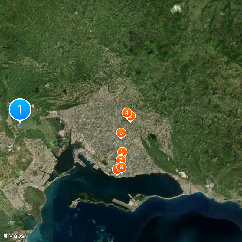 Parrocchia di Saint Andrew Mappa