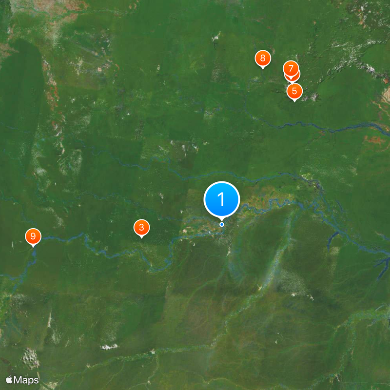 Putumayo River Map
