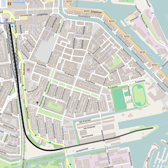 Raccordement Den Helder Haven