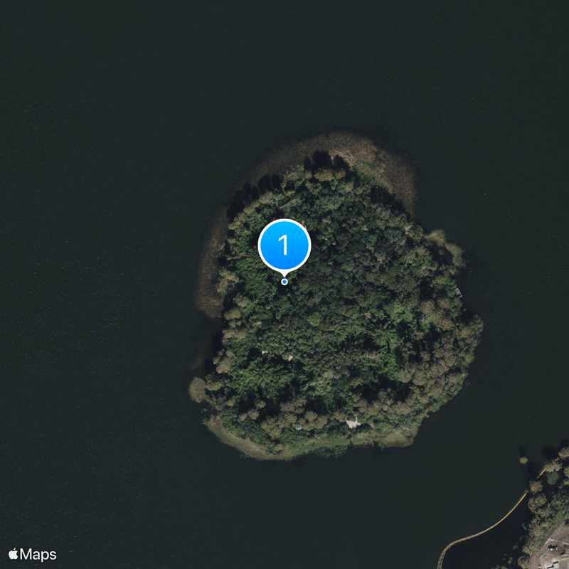 Discovery Island Mapa