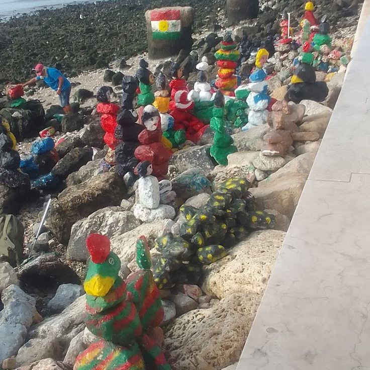 Painted rocks