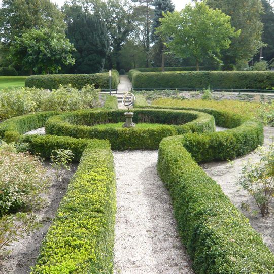 Landhuis Bosbeek: Park- und Gartenanlage