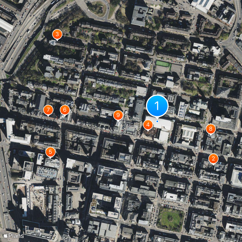 Glasgow School of Art Carte