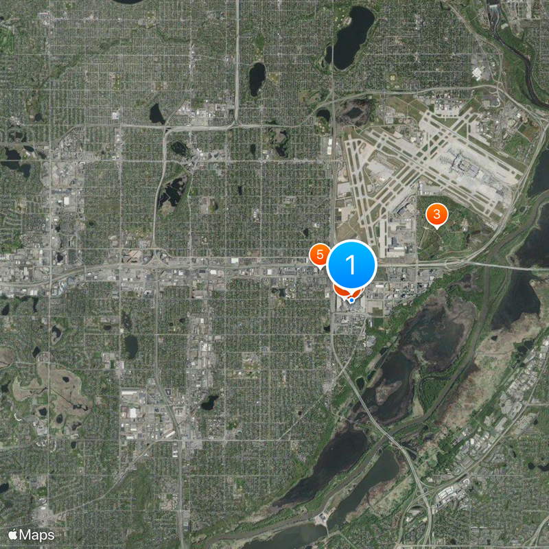 Metropolitan Stadium Carte
