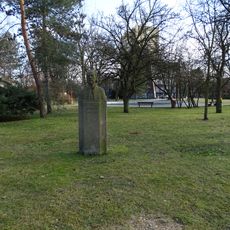 Pomník Bedřicha Smetany v parku v Smetanově ulici v Neratovicích