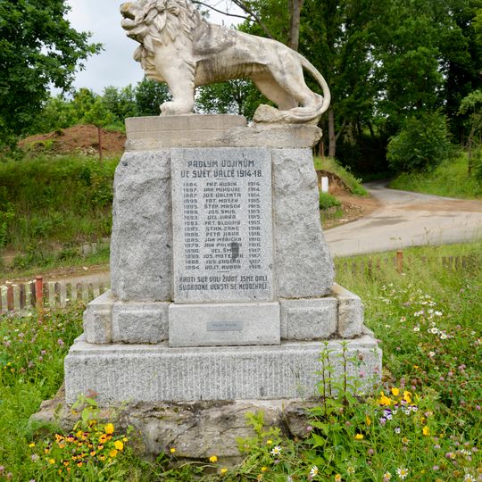 World War I memorial in Bezděkovec