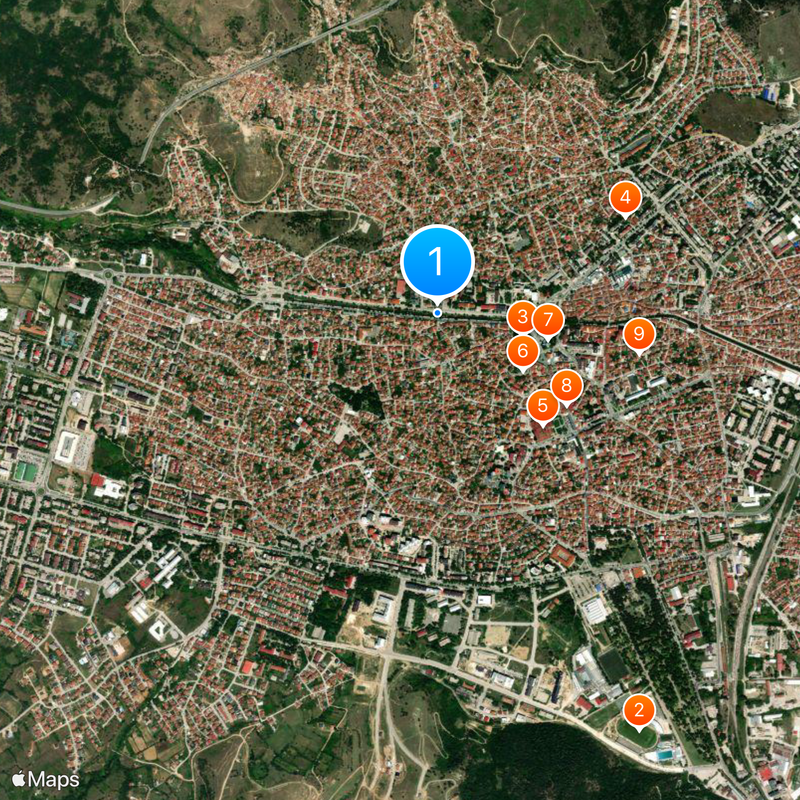Bitola Mapa
