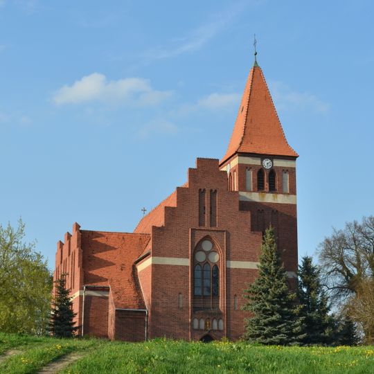 Saints Hedwig and James church in Lusowo