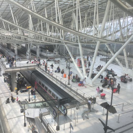 Aéroport Charles de Gaulle 2 TGV