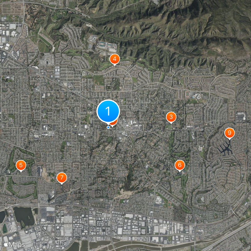 Richard Nixon Presidential Library and Museum Mappa