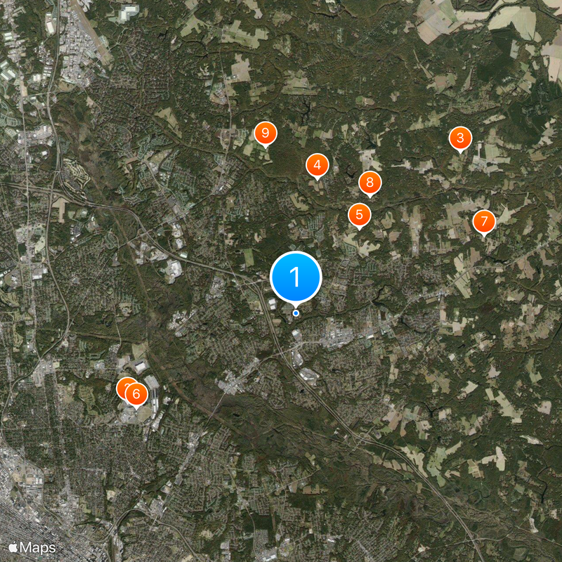 Mechanicsville Map