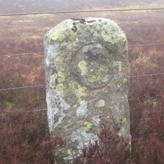 Boundary Stone At Harwood Carrs On East Side Of Fence