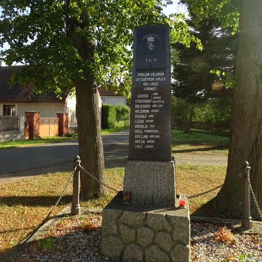Pomník padlým v Řenčích