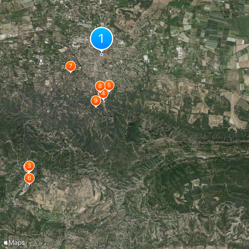 Saint-Rémy-de-Provence Map