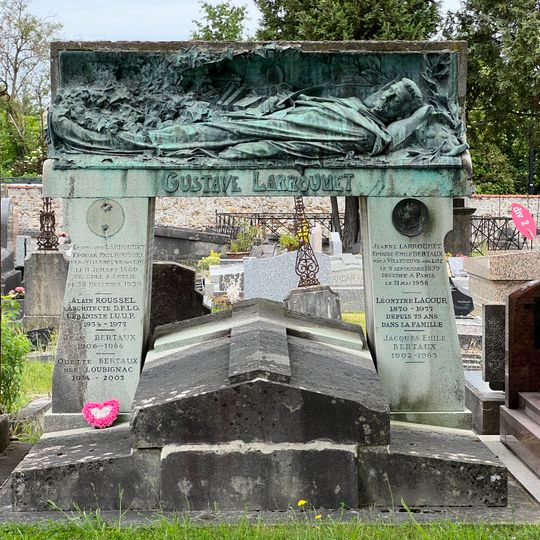 Tombe de Gustave Larroumet