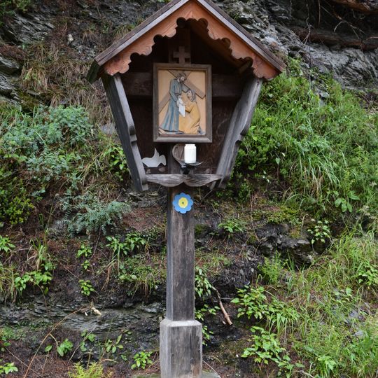 Bildstock am Kreuzweg zur Kapelle am Klaunzerberg, 6. Station