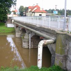 Bridge of Nádražní street in Sedlčany