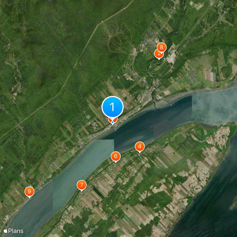 Basilika von Sainte-Anne-de-Beaupré Karte