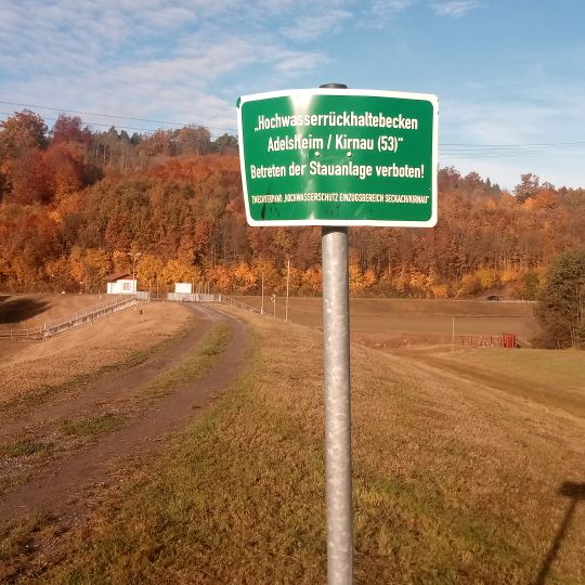Hochwasserrückhaltebecken Kirnau