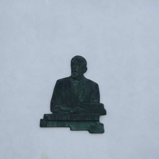 Pamětní deska Otokara Březiny v Jaroměřicích nad Rokytnou