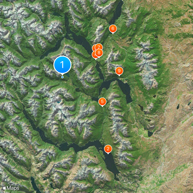 Los Alerces National Park Map