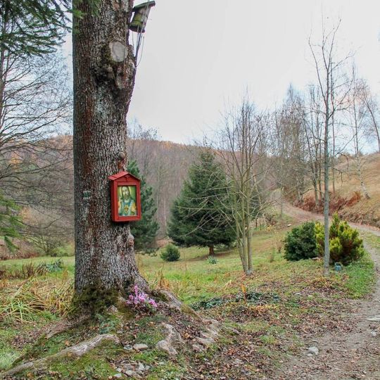 Obrázek severně od Jakubovic u samoty Mezník