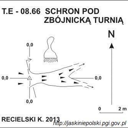 Schron pod Zbójnicką Turnią