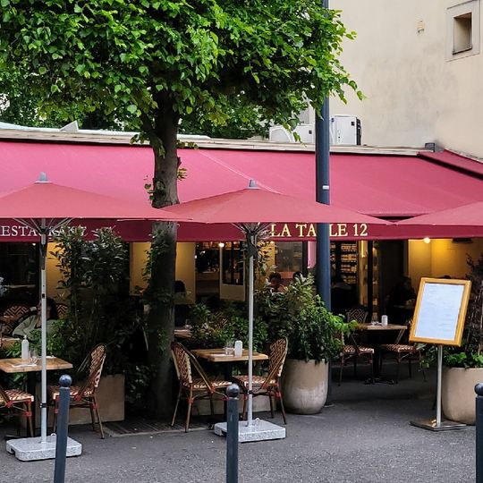 La Table 12