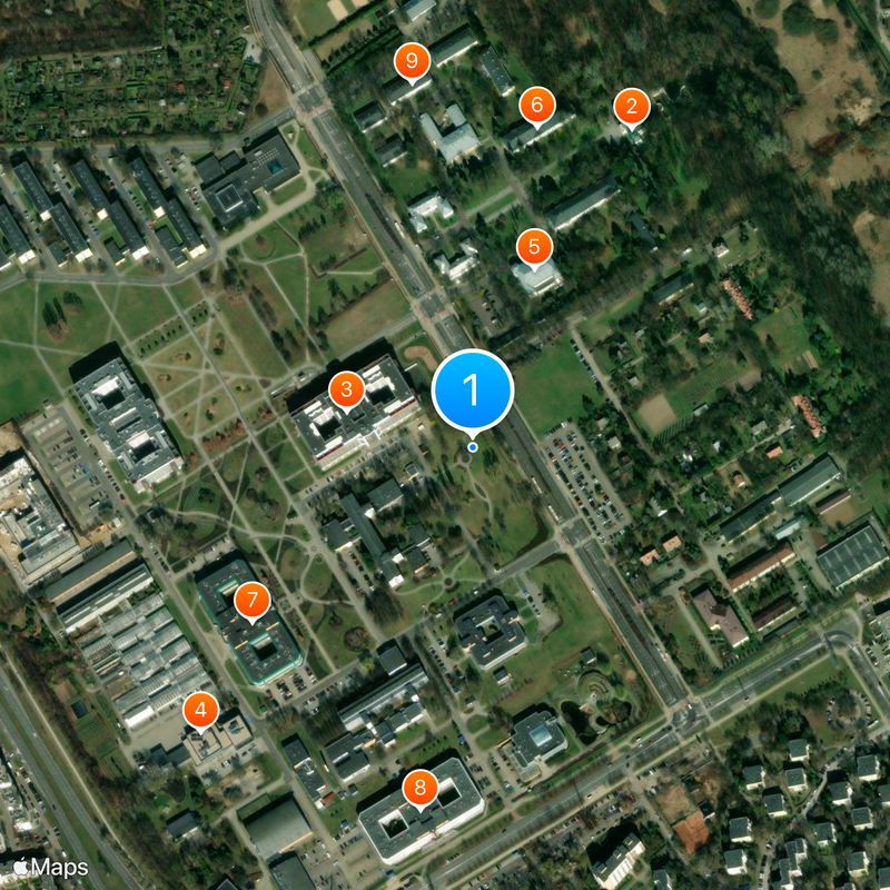Warsaw University of Life Sciences Map
