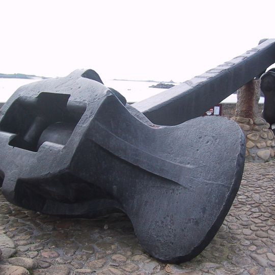 Amoco Cadiz Anchor Monument