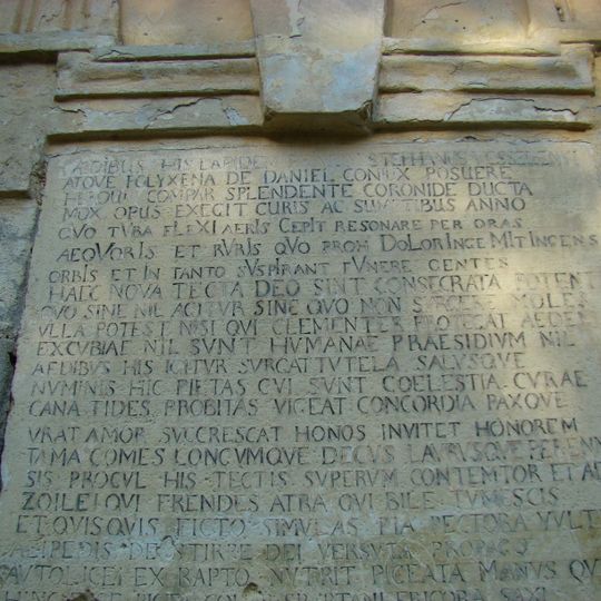 Teleki castle in Comlod, Bistrița-Năsăud