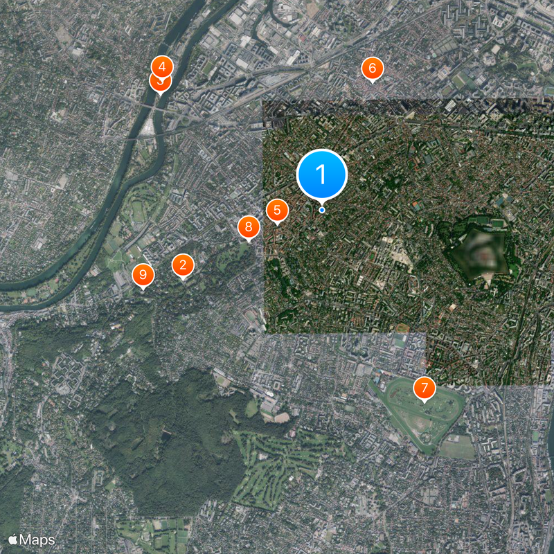 Rueil-Malmaison Karte